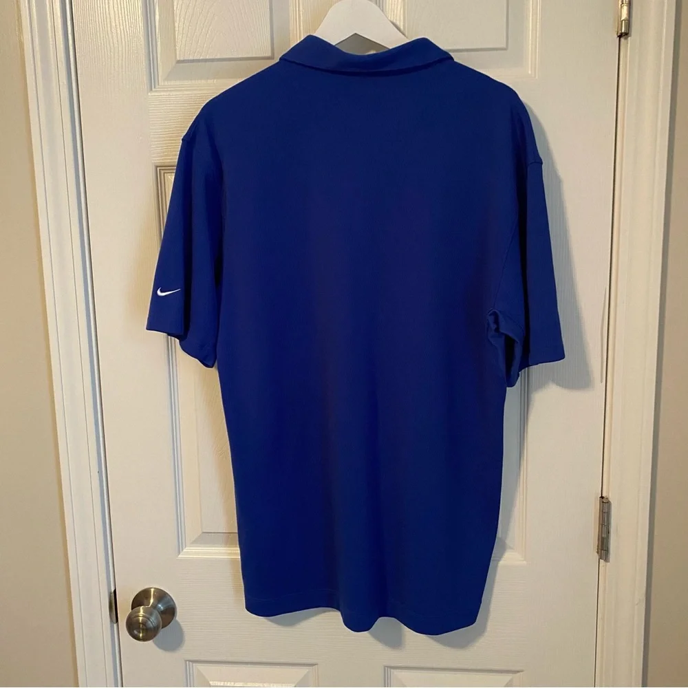 Men’s Nike Golf Blue‎ Short Sleeve Polo Shirt Size XL